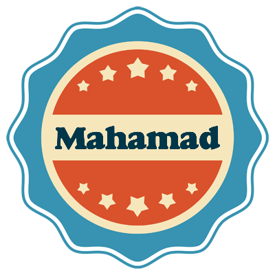 Mahamad labels logo