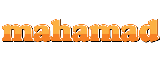 Mahamad orange logo