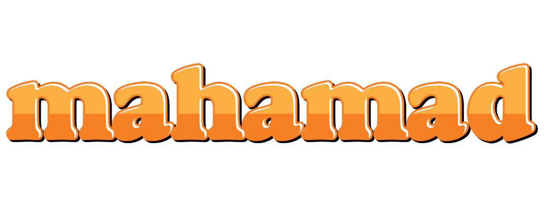 Mahamad orange logo