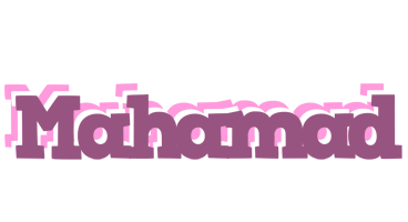 Mahamad relaxing logo