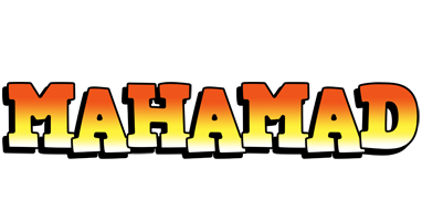Mahamad sunset logo