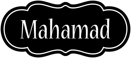Mahamad welcome logo