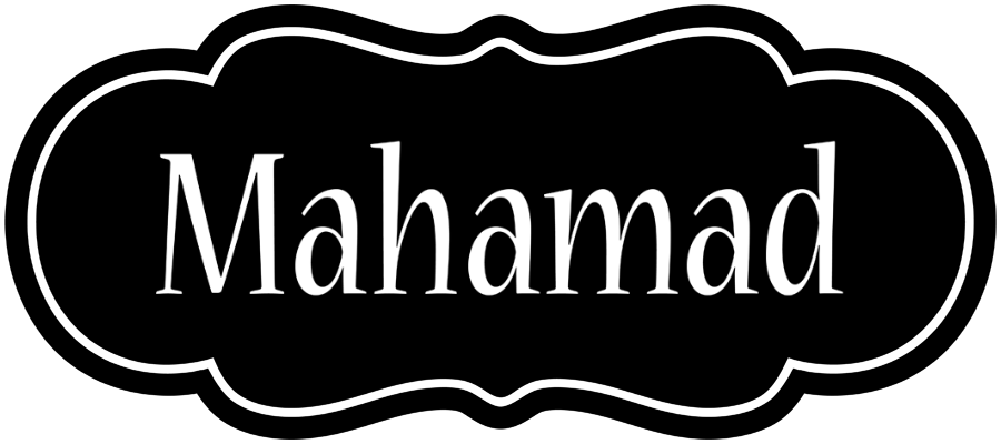 Mahamad welcome logo