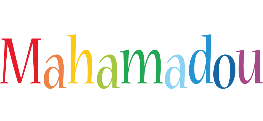 Mahamadou birthday logo