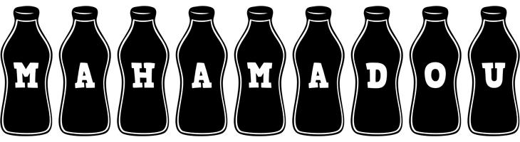 Mahamadou bottle logo