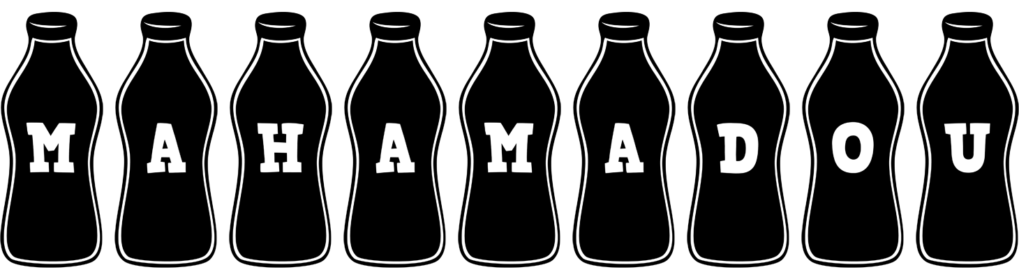 Mahamadou bottle logo