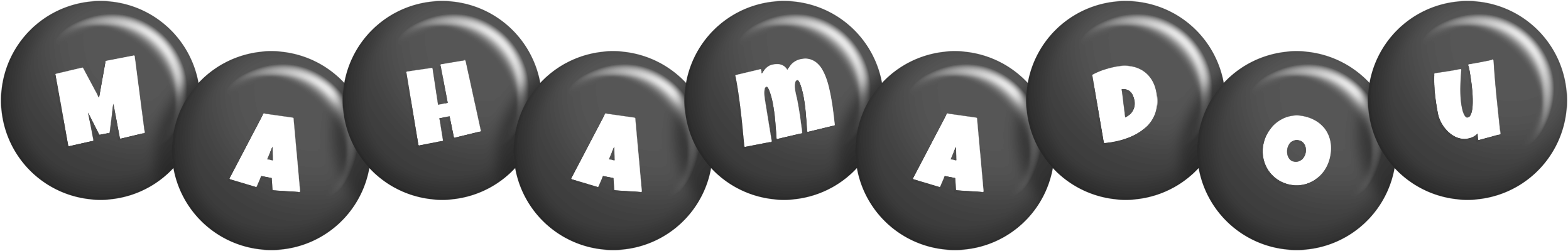 Mahamadou candy-black logo