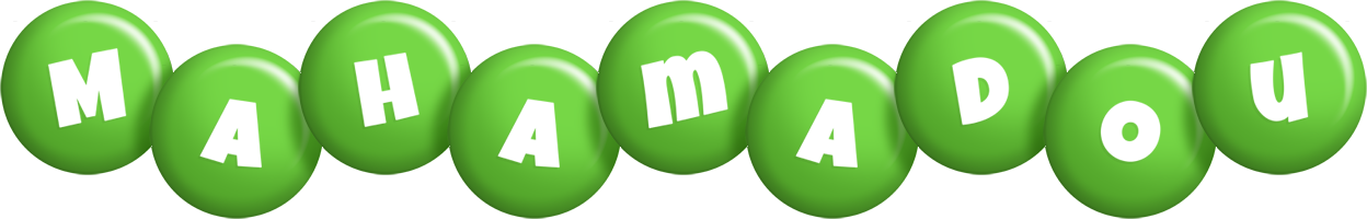 Mahamadou candy-green logo