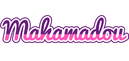 Mahamadou cheerful logo