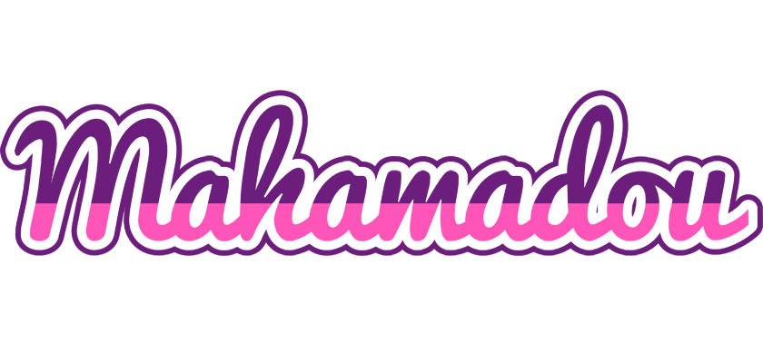 Mahamadou cheerful logo