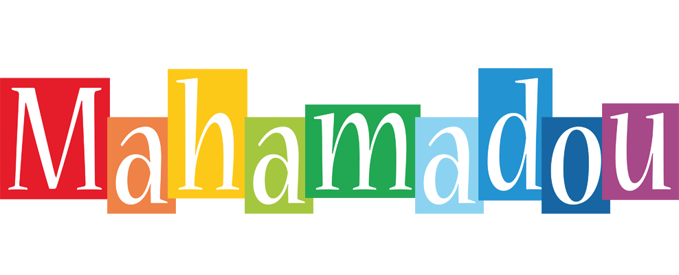 Mahamadou colors logo