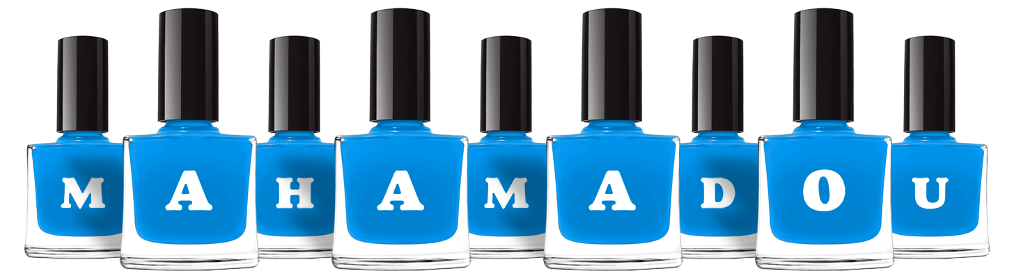 Mahamadou glossy logo