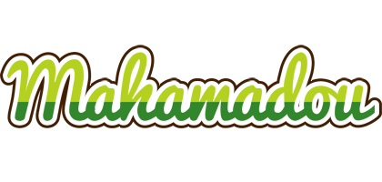 Mahamadou golfing logo