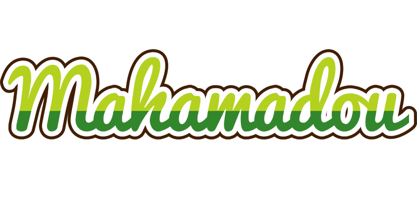Mahamadou golfing logo