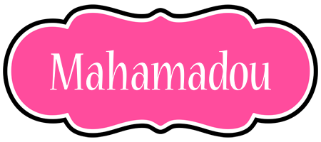 Mahamadou invitation logo