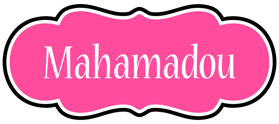 Mahamadou invitation logo