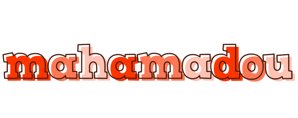 Mahamadou paint logo