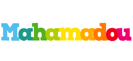 Mahamadou rainbows logo