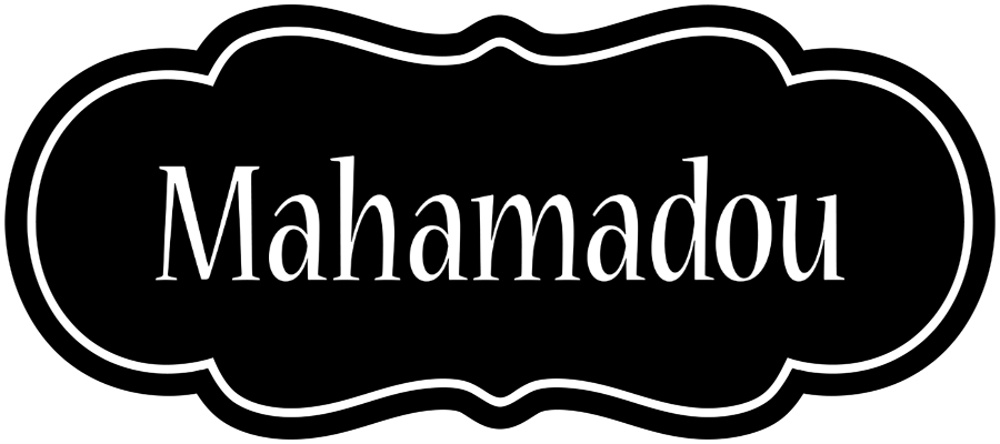 Mahamadou welcome logo