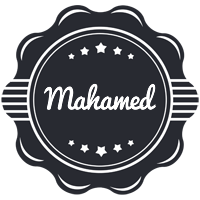 Mahamed badge logo