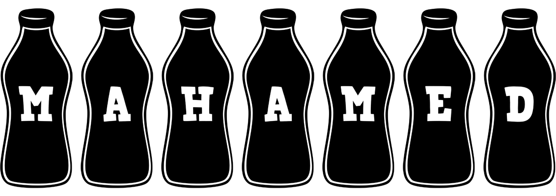Mahamed bottle logo