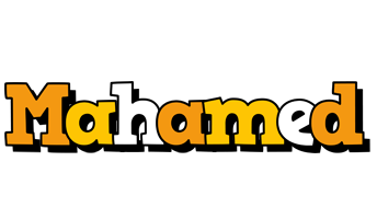 Mahamed cartoon logo