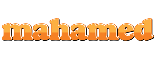 Mahamed orange logo