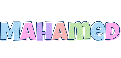 Mahamed pastel logo