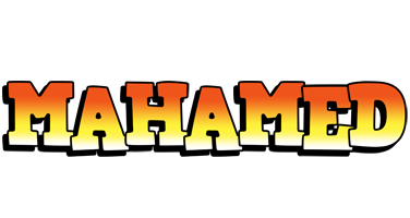 Mahamed sunset logo