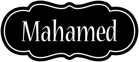 Mahamed welcome logo