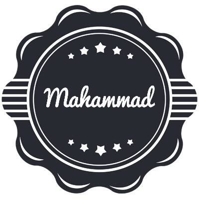 Mahammad badge logo