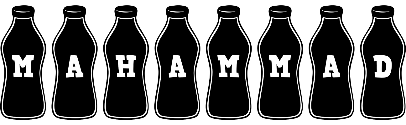 Mahammad bottle logo