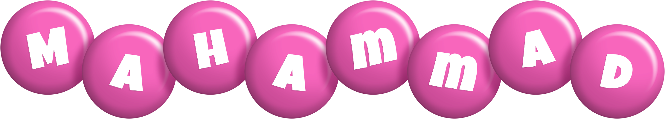 Mahammad candy-pink logo