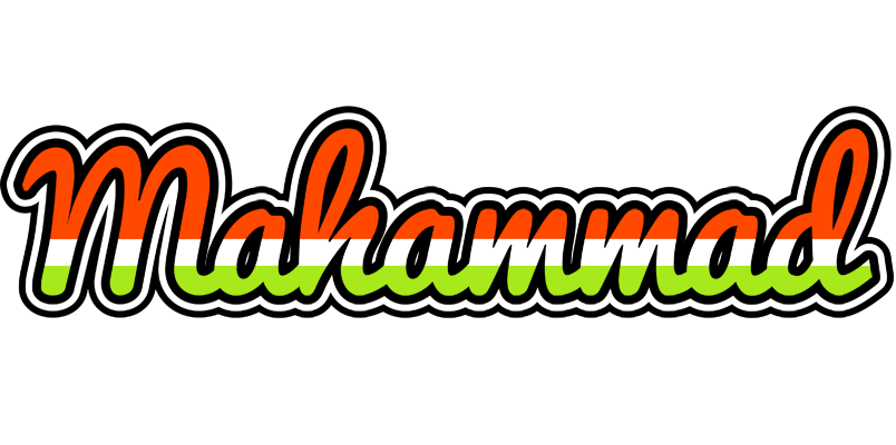 Mahammad exotic logo