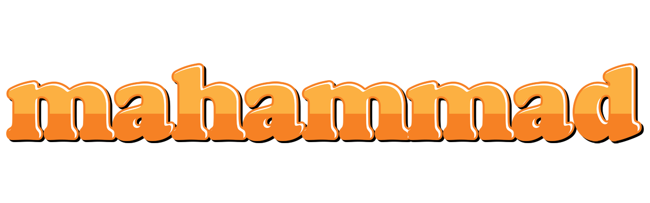Mahammad orange logo