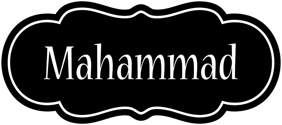 Mahammad welcome logo