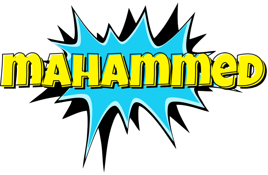 Mahammed amazing logo