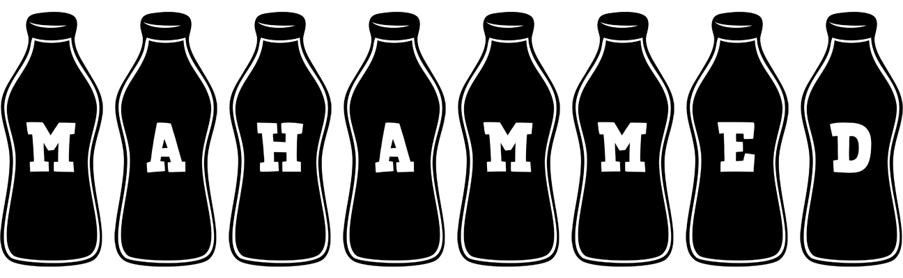 Mahammed bottle logo