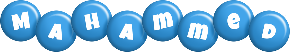 Mahammed candy-blue logo