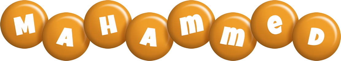 Mahammed candy-orange logo