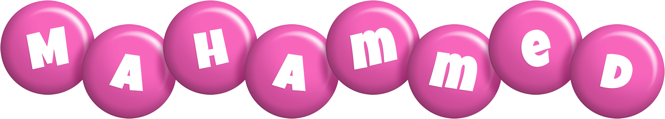 Mahammed candy-pink logo