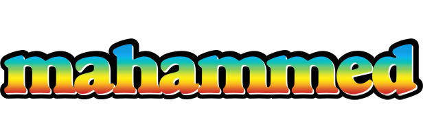 Mahammed color logo