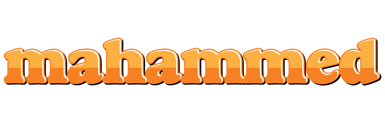 Mahammed orange logo