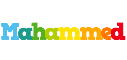 Mahammed rainbows logo