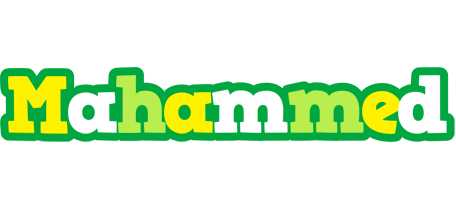Mahammed soccer logo