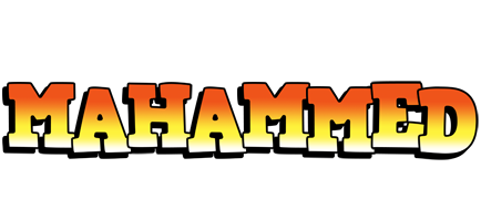 Mahammed sunset logo