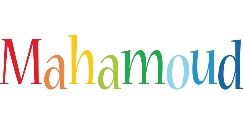 Mahamoud birthday logo
