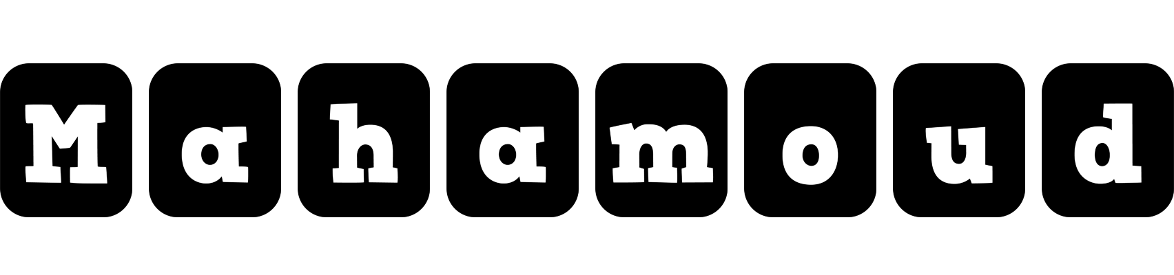 Mahamoud box logo
