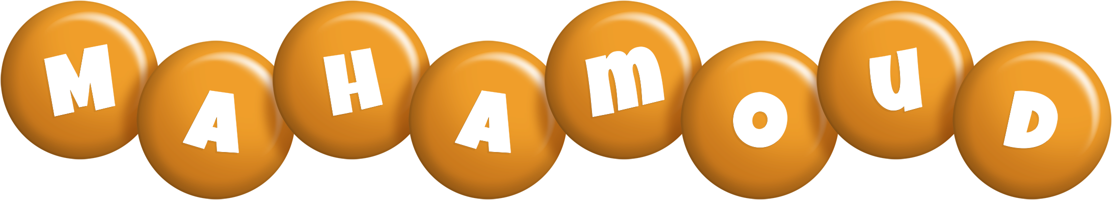 Mahamoud candy-orange logo