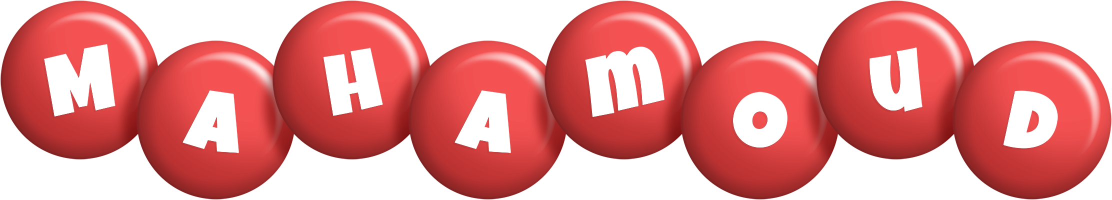 Mahamoud candy-red logo